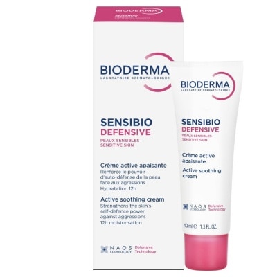 BIODERMA Sensibio Defensive Active Soothing Moisturiser (Soothes Sensitive and Sensitised Skin) 40ml