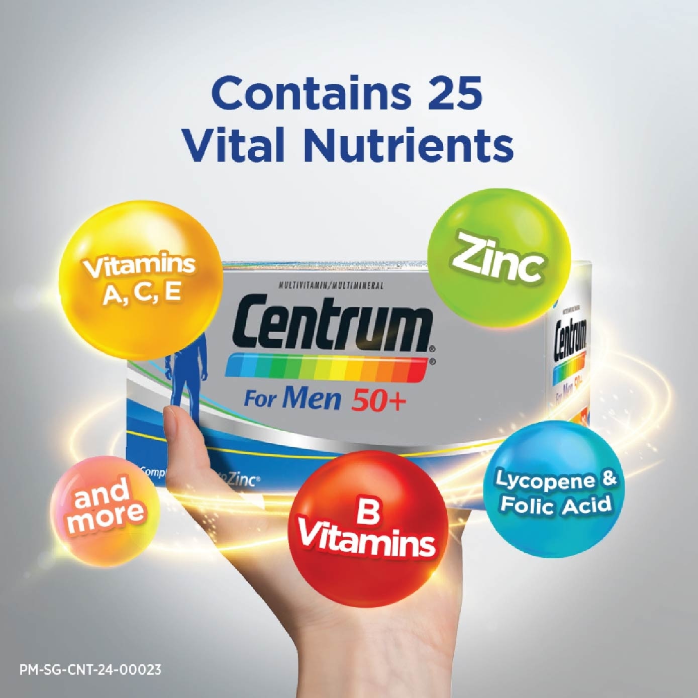 Multivitamin For Men 50+ Twin Packset Tablet 100s x 2 Bottle