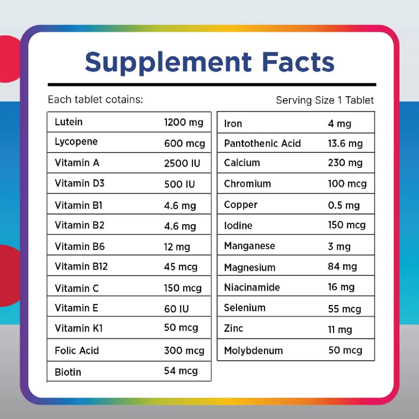 Multivitamin For Men 50+ Twin Packset Tablet 100s x 2 Bottle