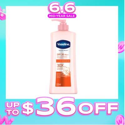 VASELINE - Healthy Bright Gluta Ceramide Sun + Pollution Brightening Lotion SPF30 PA++ 320ml