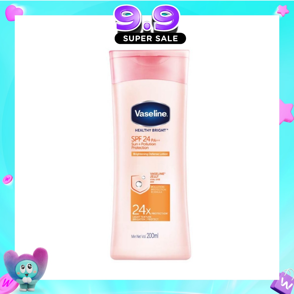Healthy Bright SPF24 PA++ Sun + Pollution Protection Brightening Defence Lotion (For Healthier Brighter Skin Help Heal Dull Damaged Skin) 200ml image