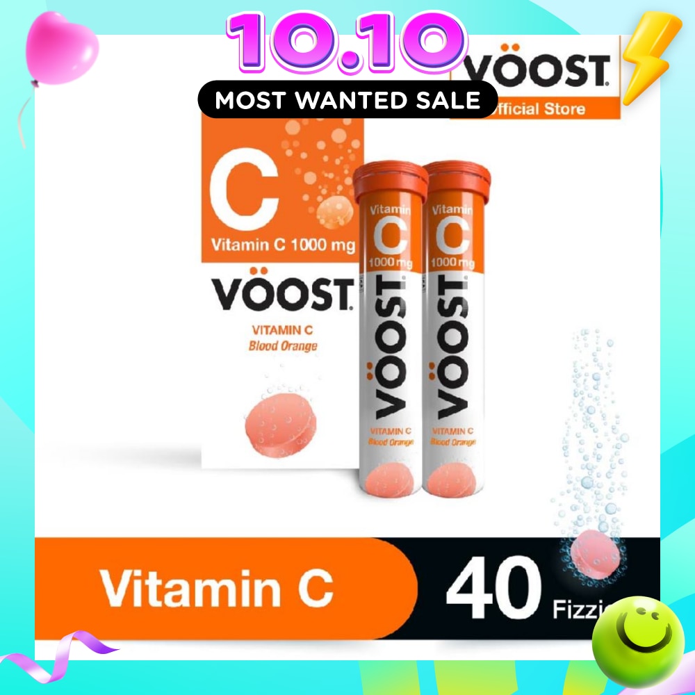Vitamin C Effervescent Vitamin Supplement Tablet (Maintain Immune System Health) 40s image