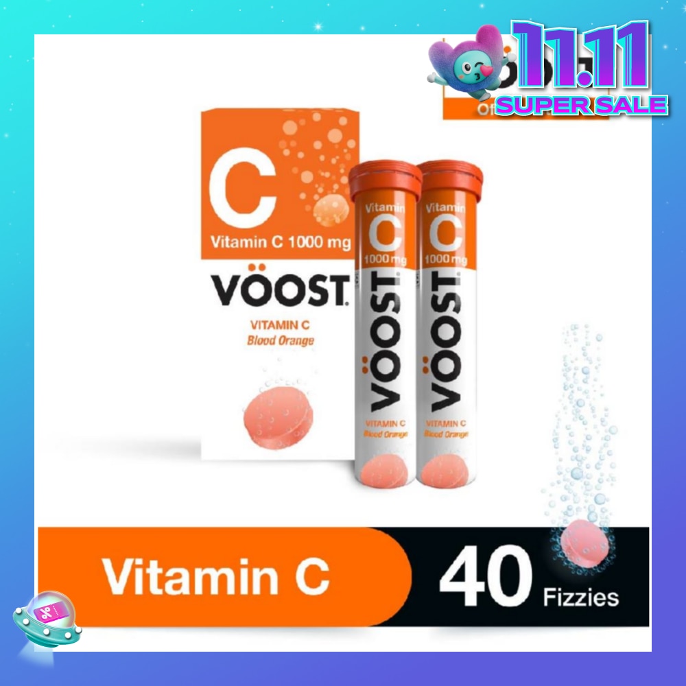 Vitamin C Effervescent Vitamin Supplement Tablet (Maintain Immune System Health) 40s
