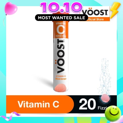 VOOST Vitamin C Effervescent Vitamin Supplement Tablet (Maintain Immune System Health) 20s image