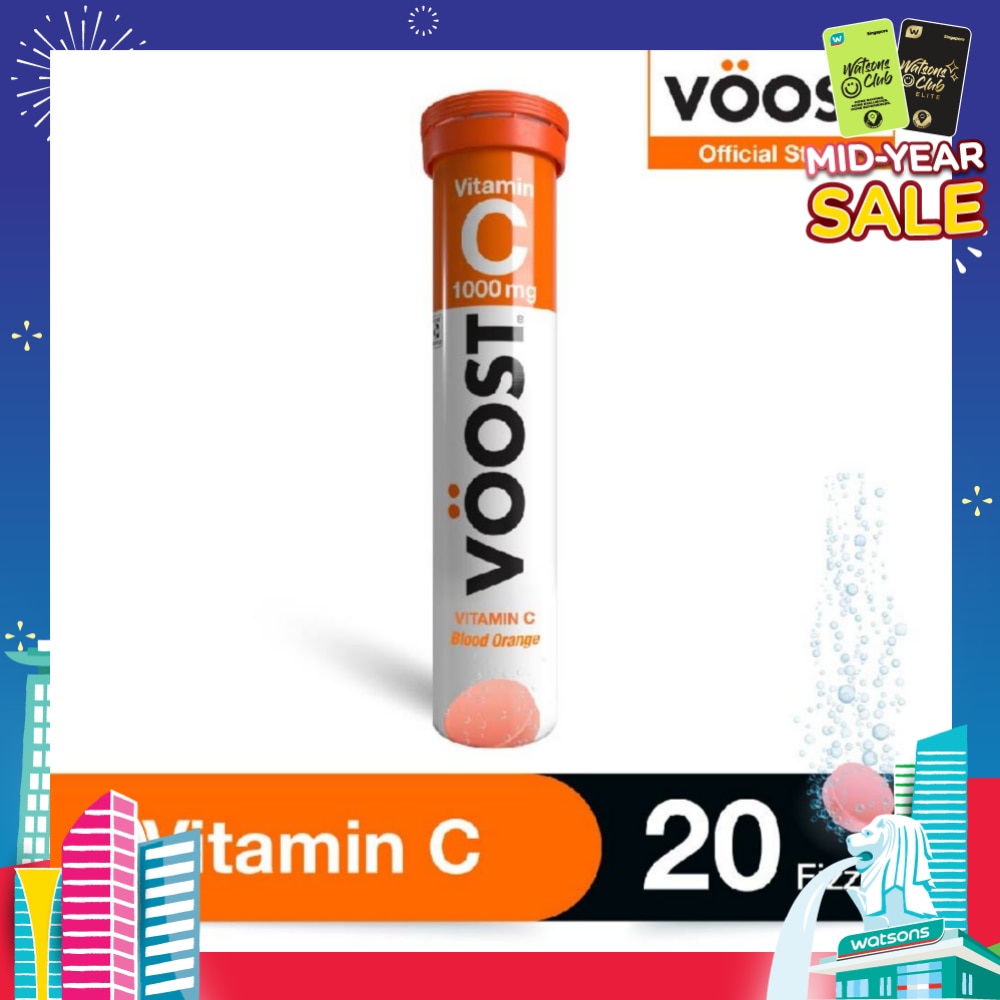 Vitamin C Effervescent Vitamin Supplement Tablet (Maintain Immune System Health) 20s