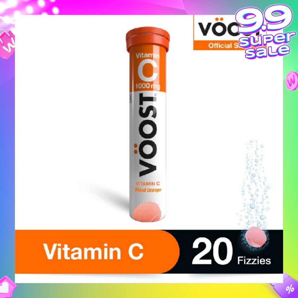 Vitamin C Effervescent Vitamin Supplement Tablet (Maintain Immune System Health) 20s