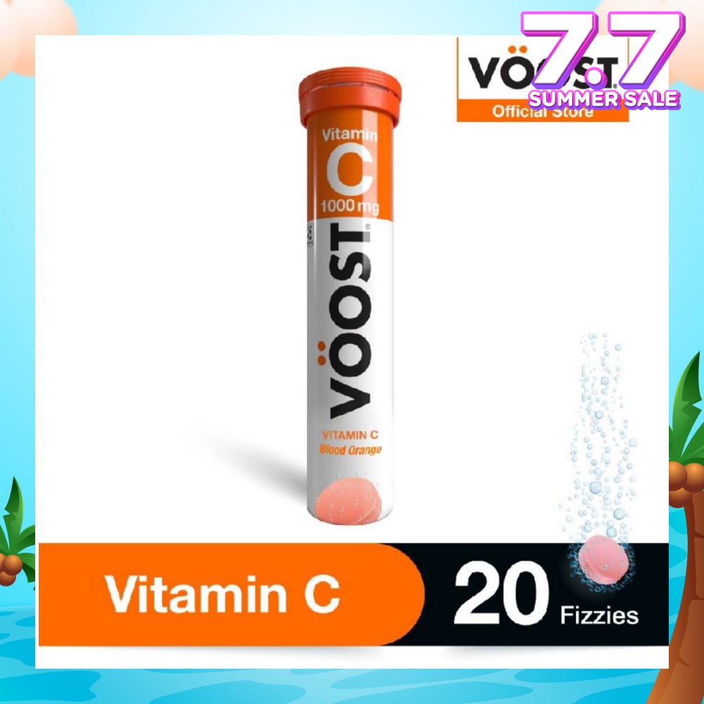 Vitamin C Effervescent Vitamin Supplement Tablet (Maintain Immune System Health) 20s