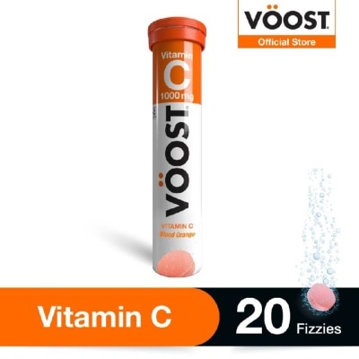 VOOST Vitamin C Effervescent Vitamin Supplement Tablet (Maintain Immune System Health) 20s