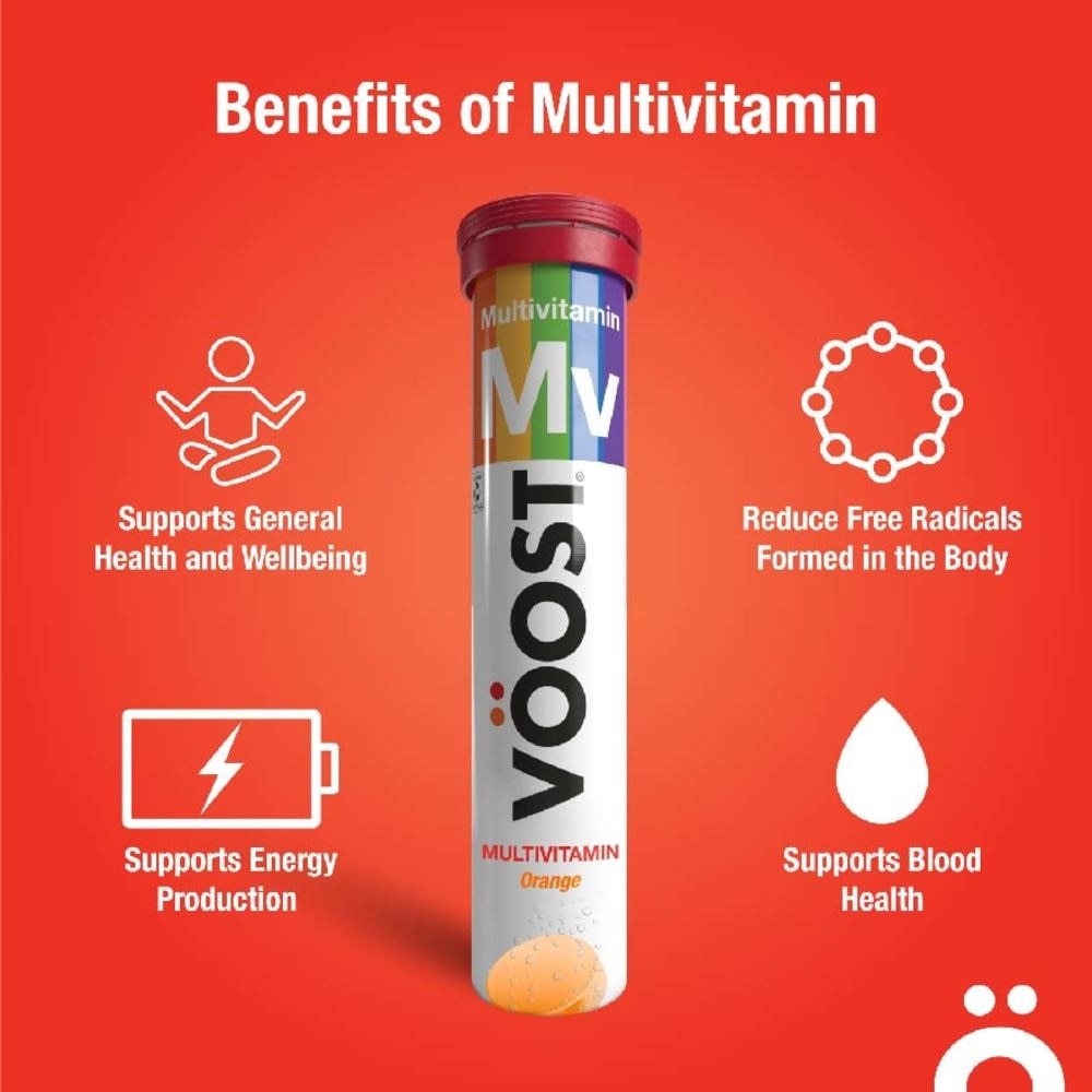 Multivitamin Effervescent Vitamin Supplement Tablet (Support General Health & Wellbeing) 20s