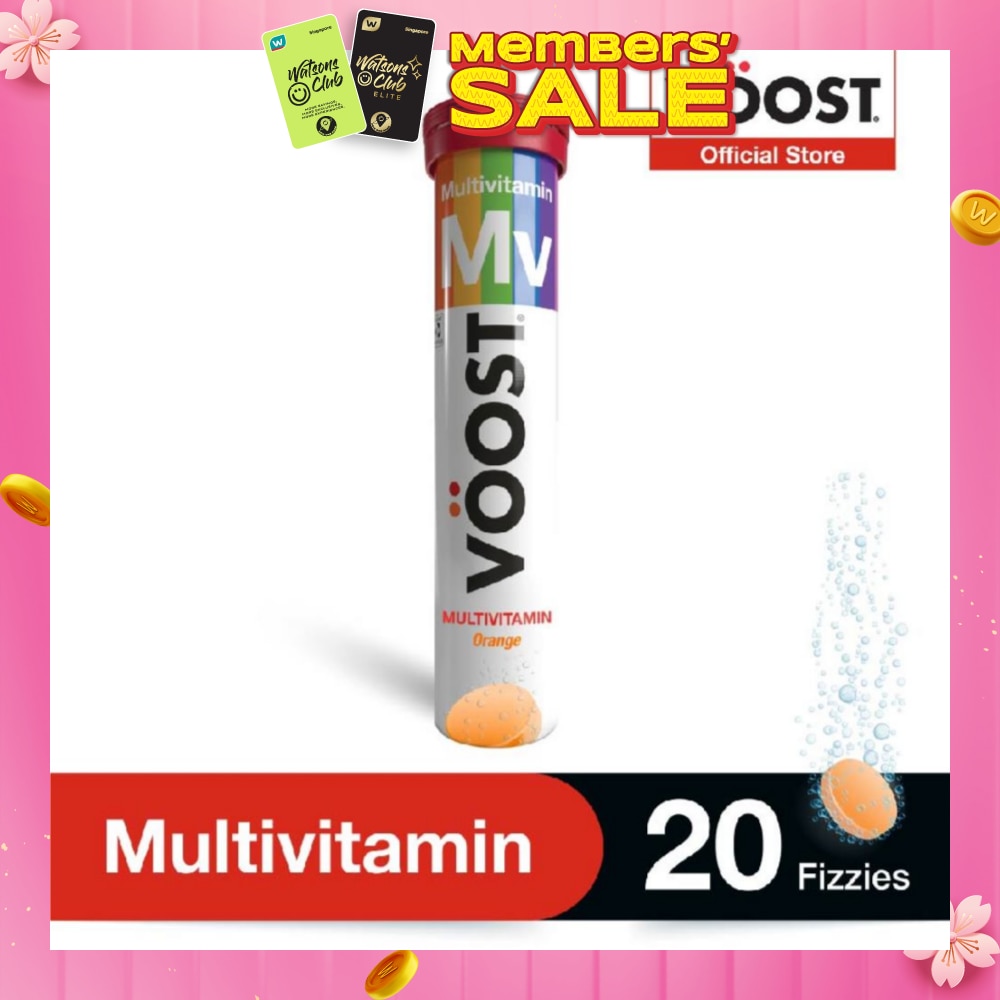 Multivitamin Effervescent Vitamin Supplement Tablet 20s (Expiry: May`2026)