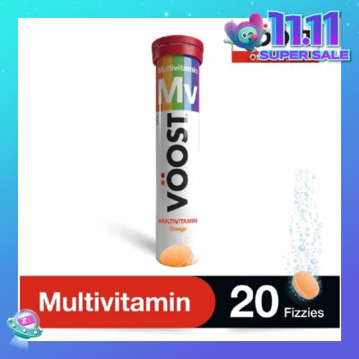 VOOST Multivitamin Effervescent Vitamin Supplement Tablet 20s (Expiry: May`2026)