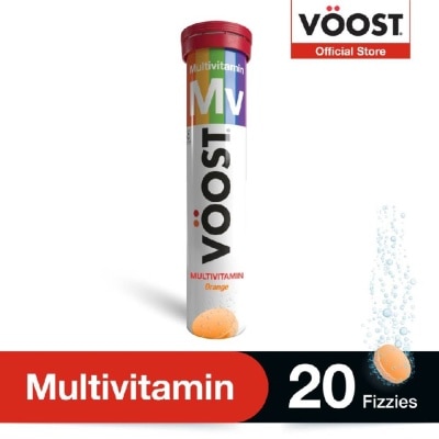 VOOST Multivitamin Effervescent Vitamin Supplement Tablet (Support General Health & Wellbeing) 20s