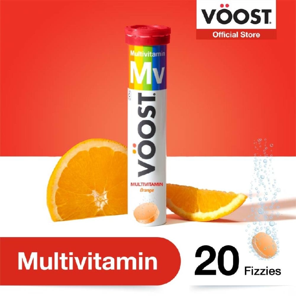 Multivitamin Effervescent Vitamin Supplement Tablet (Support General Health & Wellbeing) 20s