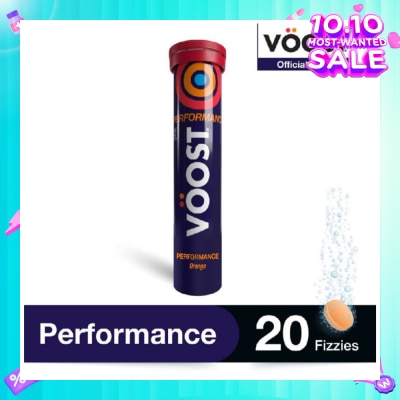 VOOST Performance Effervescent Vitamin Supplement Tablet 20s (Expiry: May`2026)