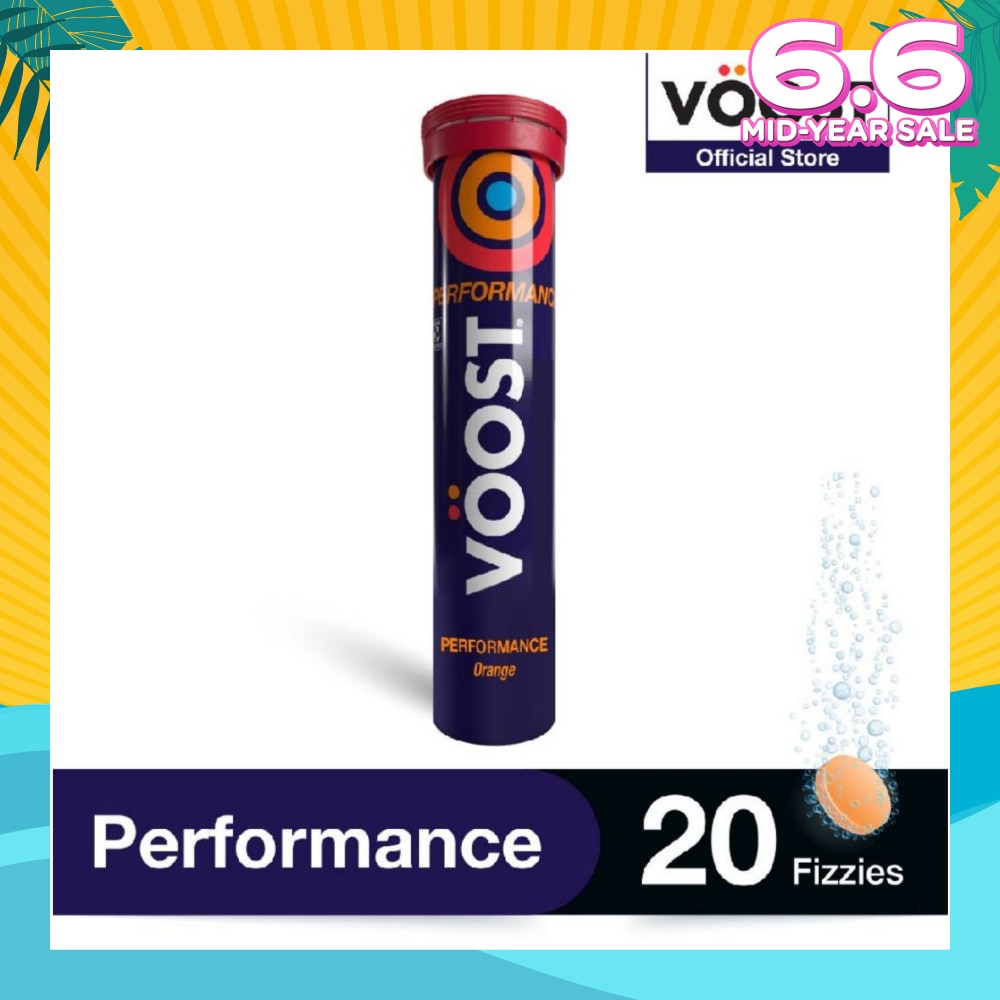 Performance Effervescent Vitamin Supplement Tablet (Support Muscle Fuction) 20s