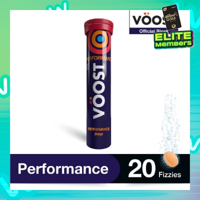 VOOST Performance Effervescent Vitamin Supplement Tablet 20s (Expiry: May`2026)