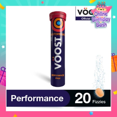 VOOST Performance Effervescent Vitamin Supplement Tablet (Support Muscle Fuction) 20s