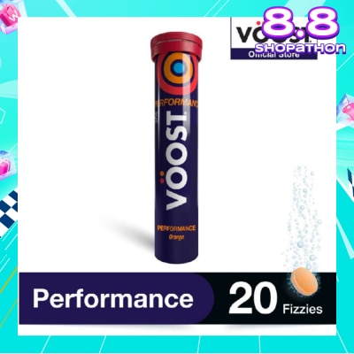 VOOST Performance Effervescent Vitamin Supplement Tablet (Support Muscle Fuction) 20s