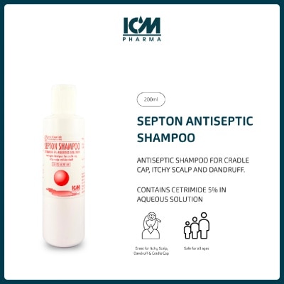 ICM PHARMA - Septon Antiseptic Shampoo 200ml