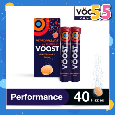 VOOST Performance Effervescent Vitamin Supplement Tablet (Support Muscle Fuction) 40s