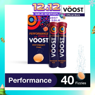 VOOST Performance Effervescent Vitamin Supplement Tablet (Support Muscle Fuction) 40s (Expiry: Sep`2026)