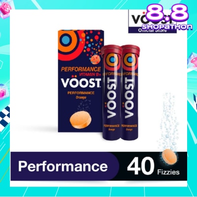 VOOST Performance Effervescent Vitamin Supplement Tablet (Support Muscle Fuction) 40s
