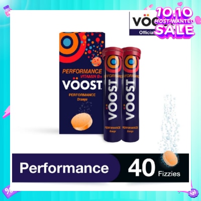 VOOST Performance Effervescent Vitamin Supplement Tablet (Support Muscle Fuction) 40s (Expiry: Jul`2026)