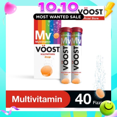 VOOST Multivitamin Effervescent Vitamin Supplement Tablet 40s image