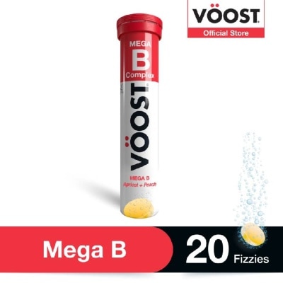 VOOST Mega B Effervescent Vitamin Supplement Tablet (Relieve Fatigue) 20s