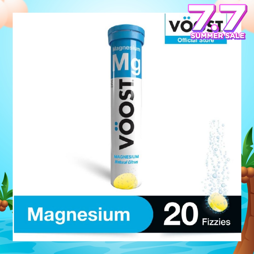 Magnesium Effervescent Vitamin Supplement Tablet (Support Muscle Health) 20s