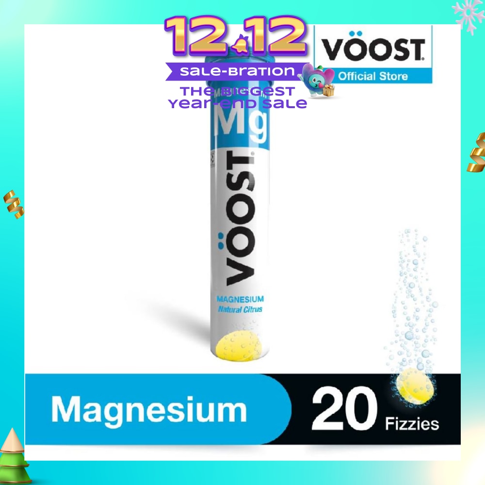 Magnesium Effervescent Vitamin Supplement Tablet (Support Muscle Health) 20s