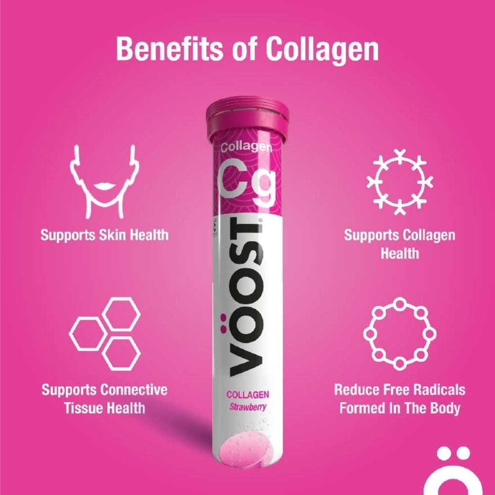 Collagen Effervescent Vitamin Supplement Tablet (Support Skin Health) 20s