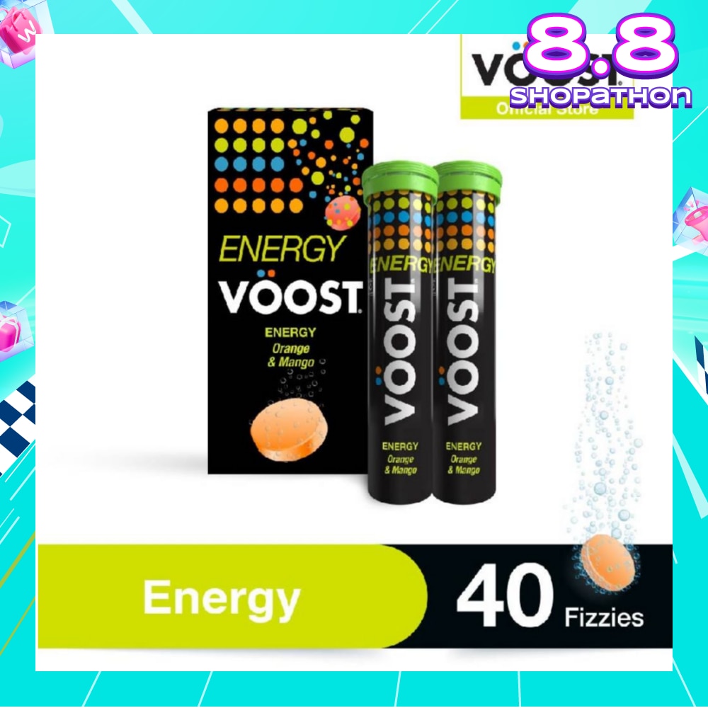 Energy Effervescent Vitamin Supplement Tablet (Support Energy Production) 40s