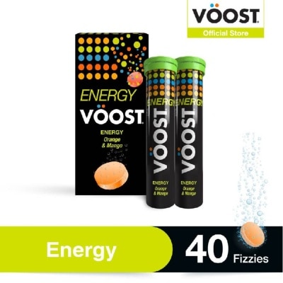 VOOST Energy Effervescent Vitamin Supplement Tablet (Support Energy Production) 40s