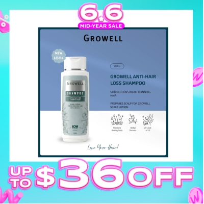 ICM PHARMA - Growell Shampoo 200ml
