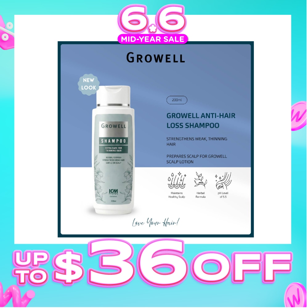 Growell Shampoo 200ml
