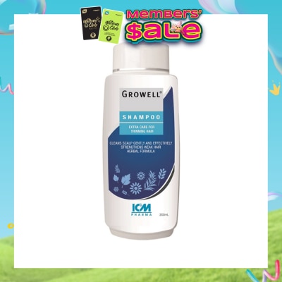 ICM PHARMA - Growell Shampoo 200ml