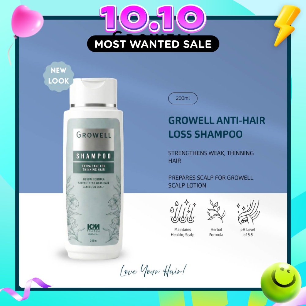 Growell Shampoo Extra Care for Thinning Hair 200ml image