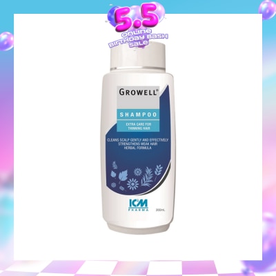 ICM PHARMA - Growell Shampoo 200ml