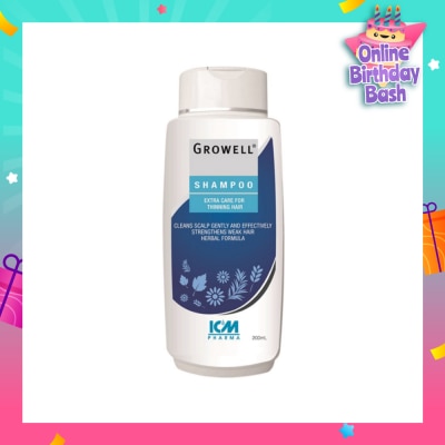 ICM PHARMA Growell Shampoo 200ml