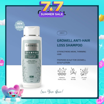 ICM PHARMA - Growell Shampoo 200ml