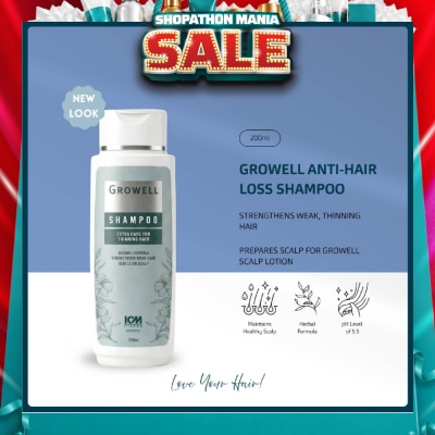 ICM PHARMA - Growell Shampoo 200ml