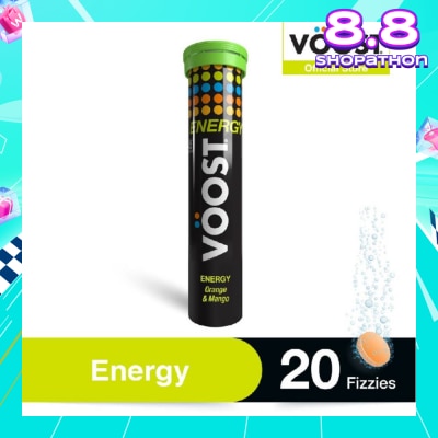 VOOST Energy Effervescent Vitamin Supplement Tablet (Support Energy Production) 20s