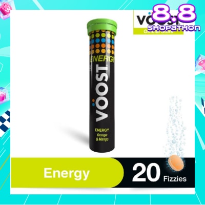 VOOST Energy Effervescent Vitamin Supplement Tablet (Support Energy Production) 20s