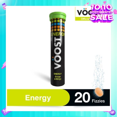 VOOST Energy Effervescent Vitamin Supplement Tablet 20s (Expiry: April`2026)