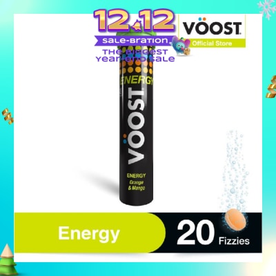 VOOST Energy Effervescent Vitamin Supplement Tablet 20s (Expiry: Jun`2026)