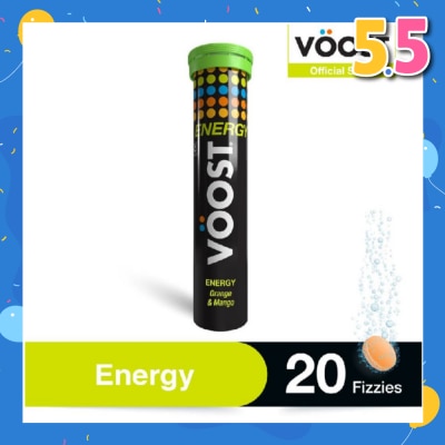 VOOST Energy Effervescent Vitamin Supplement Tablet (Support Energy Production) 20s