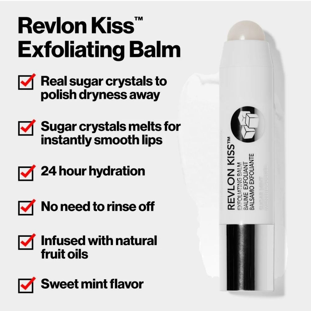Kiss Exfoliating Balm #111 Sugar Mint 1s