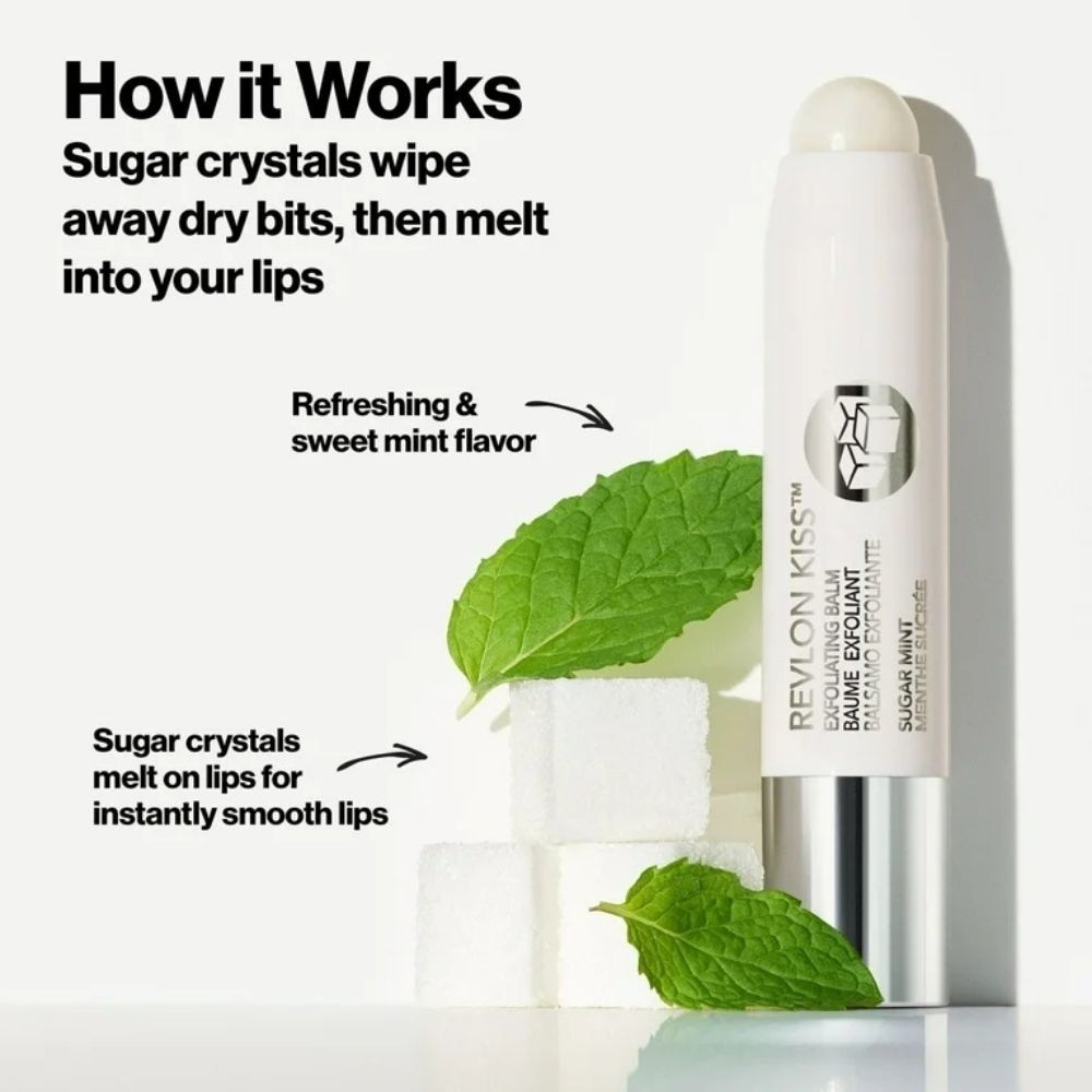 Kiss Exfoliating Balm #111 Sugar Mint 1s