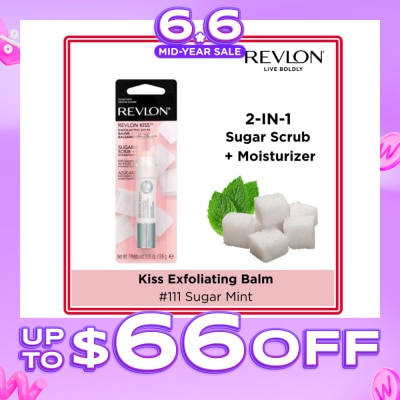 REVLON - Kiss Exfoliating Balm #111 Sugar Mint 1s